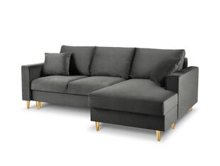 Pehme nurgadiivan Mazzini Sofas Cartadera, tumehall цена и информация | Угловые диваны | kaup24.ee