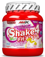 Amix Nutrition Shake 4 FitSlim 500 g hind ja info | Vitamiinid, toidulisandid, preparaadid tervise heaoluks | kaup24.ee