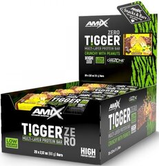 Amix Nutrition TiggerZero mitmekihiline valgubatoon 60 g - vanilje ja karamell hind ja info | Batoonid | kaup24.ee