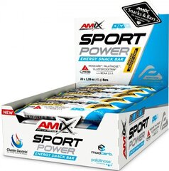 Энергетический батончик - банан и шоколадная стружка Amix Nutrition Performance Amix® Sport Power, 45 г цена и информация | Батончики | kaup24.ee