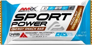 Amix Nutrition Performance Amix® Sport Power energiabatoon 45 g - sarapuupähkli kakaokreem hind ja info | Batoonid | kaup24.ee