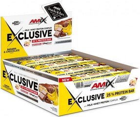 Протеиновый батончик Amix Nutrition Exclusive® - банан и шоколад, 85 г цена и информация | Витамины, пищевые добавки, препараты для хорошего самочувствия | kaup24.ee