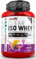 Пищевая добавка с подсластителем и ароматизатором Amix Nutrition Clear Iso Whey, 1 кг цена и информация | Витамины, пищевые добавки, препараты для хорошего самочувствия | kaup24.ee