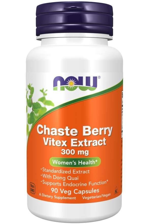 NOW Chaste berry 90 vege kapslit цена и информация | Vitamiinid, toidulisandid, preparaadid tervise heaoluks | kaup24.ee