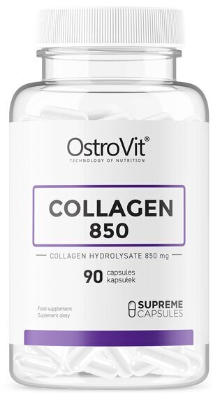 Ostrovit Kollageen 850 mg 90 kapslit hind ja info | Vitamiinid, toidulisandid, preparaadid tervise heaoluks | kaup24.ee