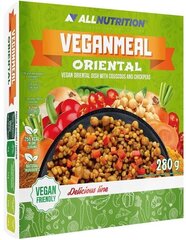 Кускус с нутом и овощами AllNutrition Veganmeal oriental, 280 г  цена и информация | Функциональные продукты питания (суперфуд) | kaup24.ee