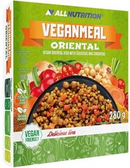 AllNutrition Veganmeal 280 g oriental - kuskuss kikerherneste ja köögiviljadega цена и информация | Функциональные продукты питания (суперфуд) | kaup24.ee