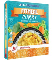 Курица в соусе карри с рисом AllNutrition Fitmeal Curry, 420 г  цена и информация | Функциональные продукты питания (суперфуд) | kaup24.ee