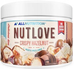 Хрустящий фундук AllNutrition Nutlove, 500 г цена и информация | Сладости | kaup24.ee