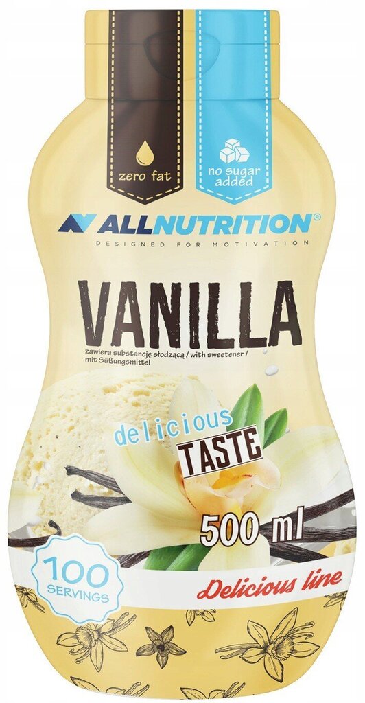 AllNutrition Kaste 500 ml - Vanilje цена и информация | Supertoit | kaup24.ee