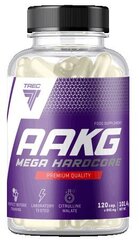 Смесь Trec Nutrition AAKG Mega Hardcore - L-аргинин и L-цитруллин, 240 капсул цена и информация | Витамины, пищевые добавки, препараты для хорошего самочувствия | kaup24.ee