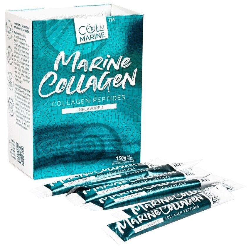 Col Du Marine Merekollageen 150 g (30 x 5 g kotikest) hind ja info | Vitamiinid, toidulisandid, preparaadid tervise heaoluks | kaup24.ee