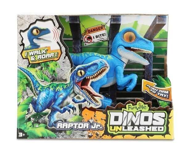 Dinosaurus DINOS UNLEASHED Raprtor JR, 31125 hind ja info | Arendavad mänguasjad | kaup24.ee