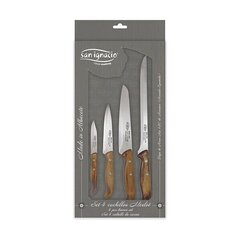 Набор ножей San Ignacio Merlot (4 шт) цена и информация | Ножи и аксессуары для них | kaup24.ee