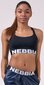 Nebbia Lift Hero Sports mini top 515, must hind ja info | Rinnahoidjad | kaup24.ee