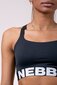 Nebbia Lift Hero Sports mini top 515, must hind ja info | Rinnahoidjad | kaup24.ee