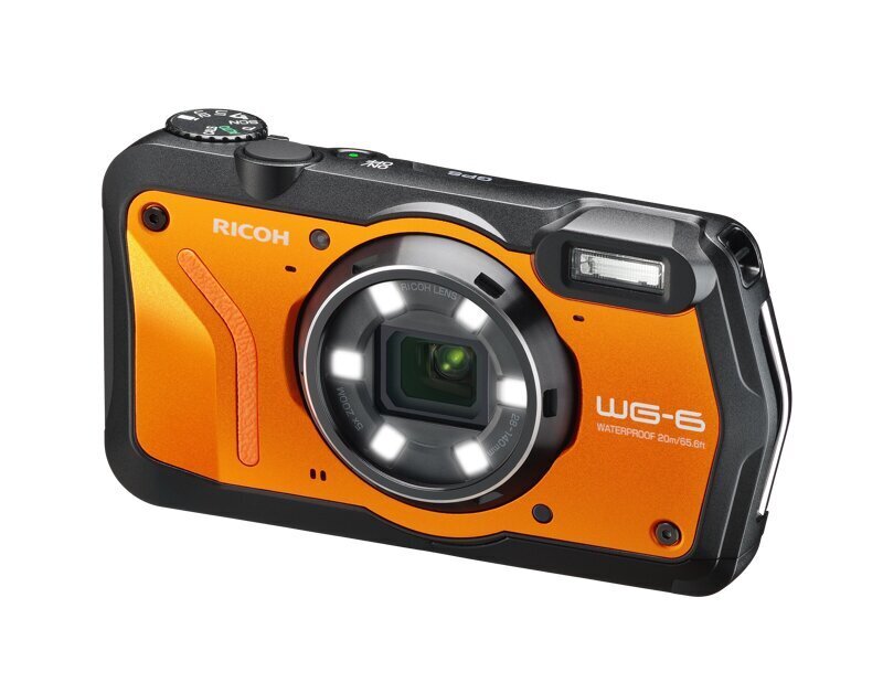 Ricoh WG-6, Orange hind ja info | Fotoaparaadid | kaup24.ee