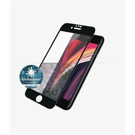 PanzerGlass kaitseklaas iPhone SE/6s/7/8, must hind ja info | Ekraani kaitsekiled | kaup24.ee