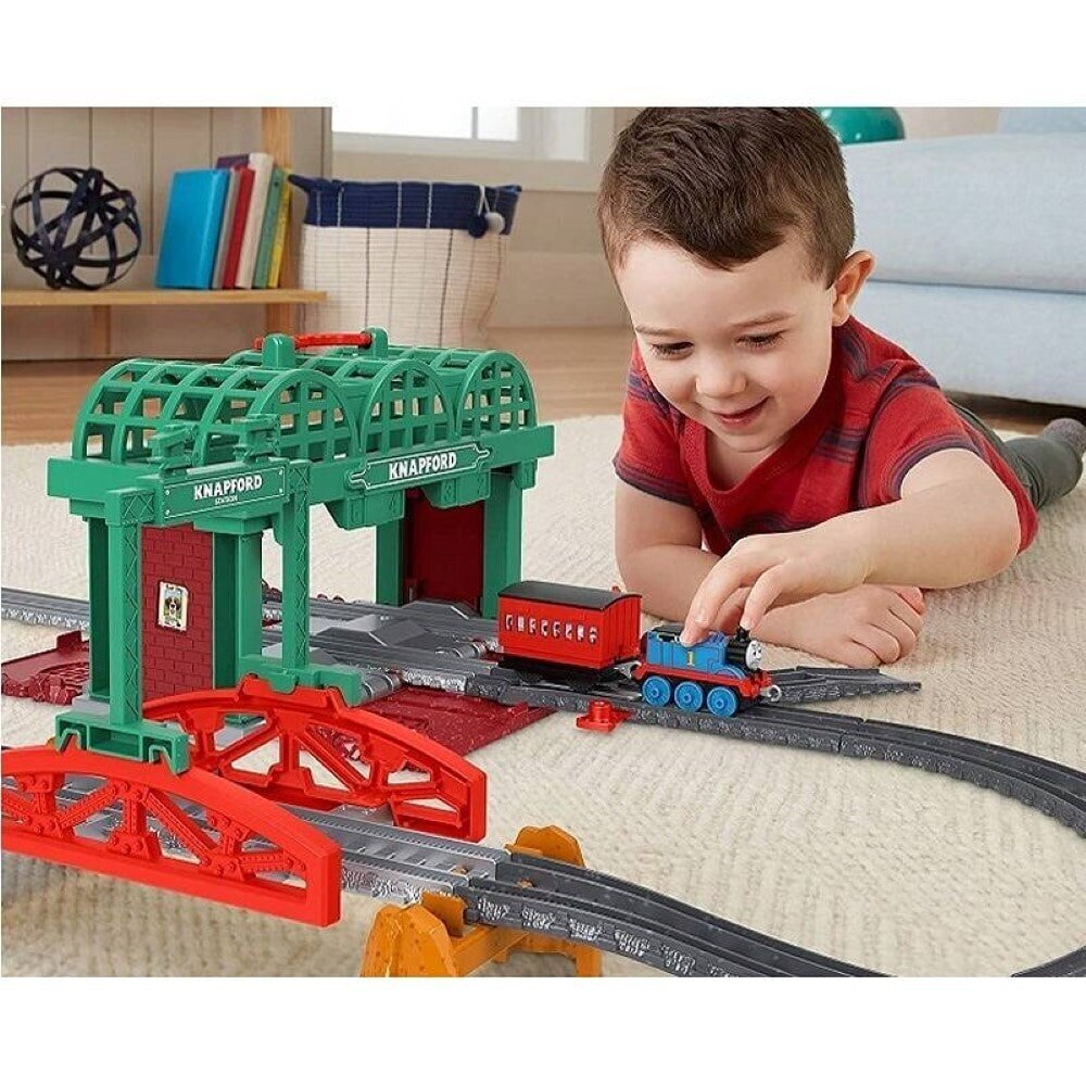 Raudteekomplekt Thomas & Friends - Push Along - Knapford station - цена и информация | Poiste mänguasjad | kaup24.ee