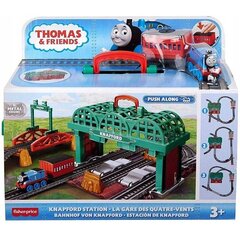 Thomas & Friends - Push Along - Knapford station - Железнодорожный набор цена и информация | Развивающий мелкую моторику - кинетический песок KeyCraft NV215 (80 г) детям от 3+ лет, бежевый | kaup24.ee