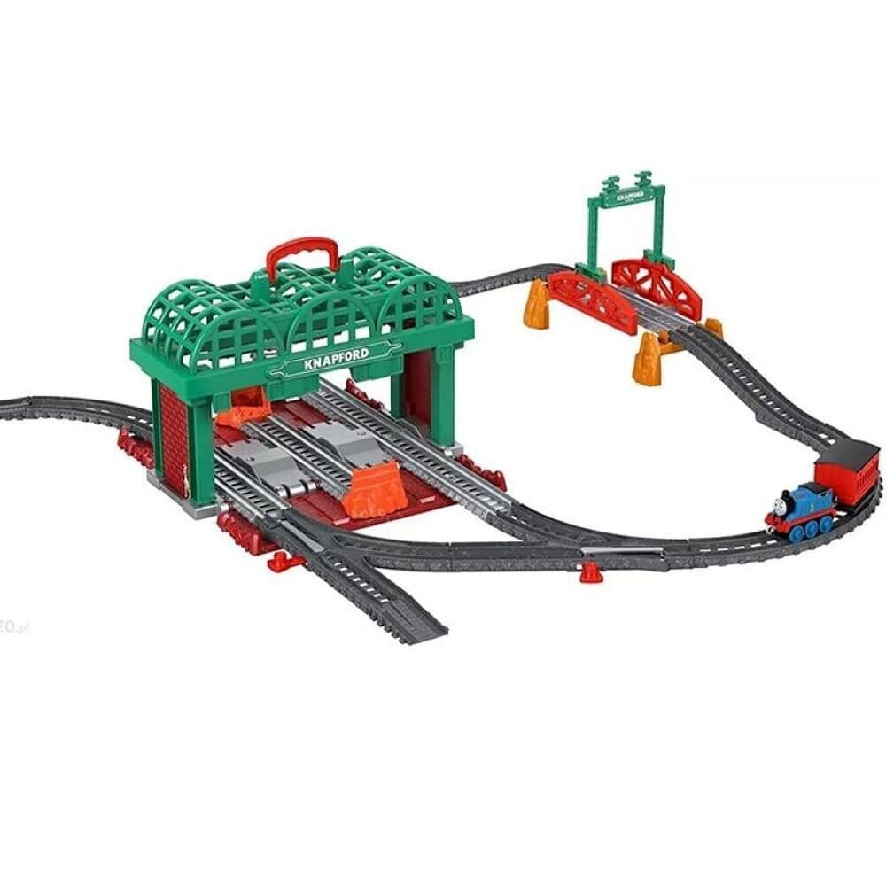 Raudteekomplekt Thomas & Friends - Push Along - Knapford station - hind ja info | Poiste mänguasjad | kaup24.ee