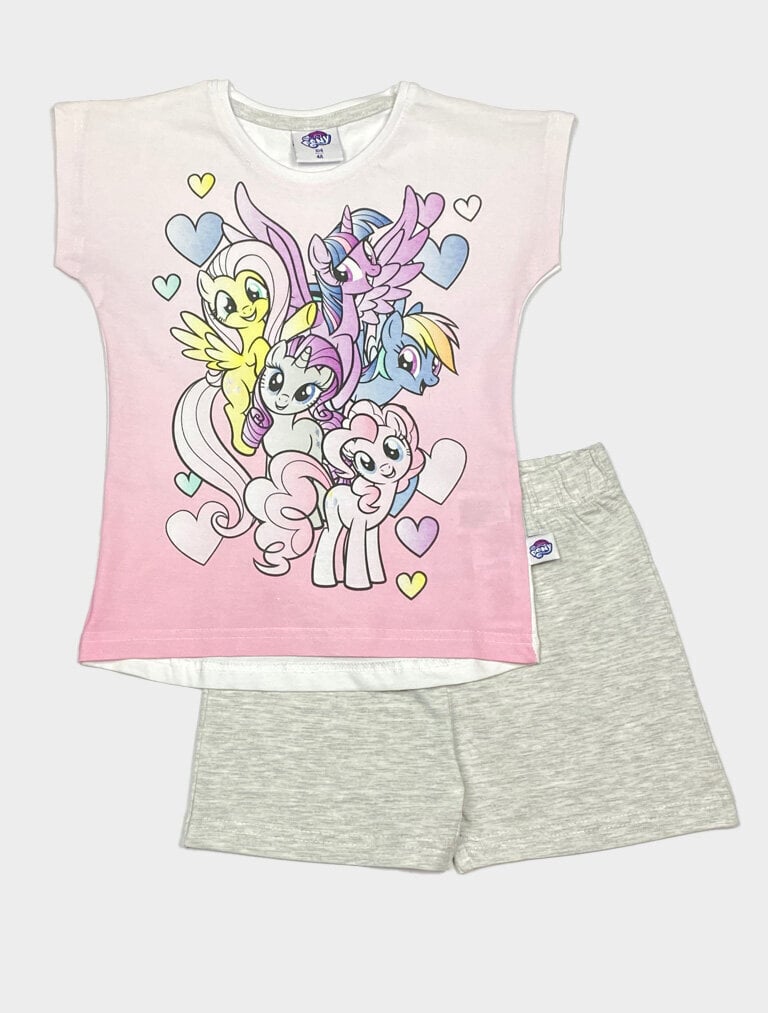 Tüdrukute pidžaama My Little Pony hind ja info | Tüdrukute hommikumantlid ja pidžaamad | kaup24.ee