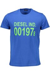 Футболка мужская Diesel, синяя цена и информация | Мужские футболки | kaup24.ee