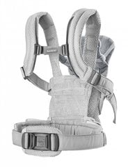 BABYBJORN kandekott HARMONY 3D Mesh, 088004, hõbedane hind ja info | Kõhukotid | kaup24.ee