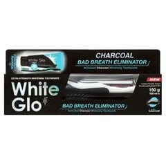 Halba hingeõhku eemaldav halmbapasta / White Glo / Charcoal Bad Breath Eliminator 100 ml hind ja info | Suuhügieen | kaup24.ee