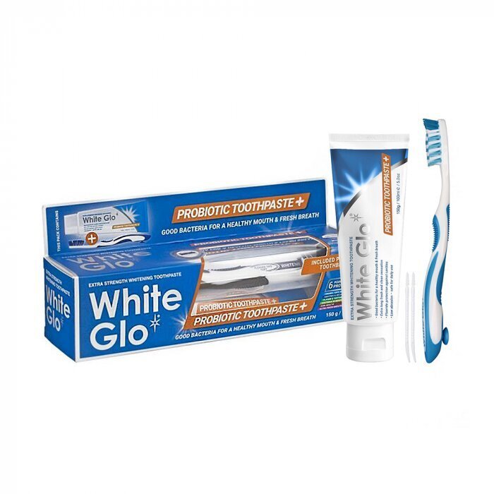 Valgendav Hambapasta probiootikumidega / White Glo / PROBIOTIC FRESH BREATH цена и информация | Suuhügieen | kaup24.ee