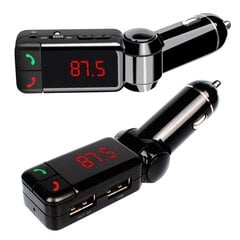 Forever TR-320 Авто FM Bluetooth модулятор и система Hand-Free + 2x USB Зарядка 2.1A / Mp3 Порт Черный цена и информация | Forever Ноутбуки, аксессуары | kaup24.ee