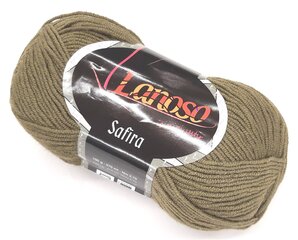 Нитки для вязания Lanoso Safira 100 г, цвет 16 цена и информация | Принадлежности для вязания | kaup24.ee