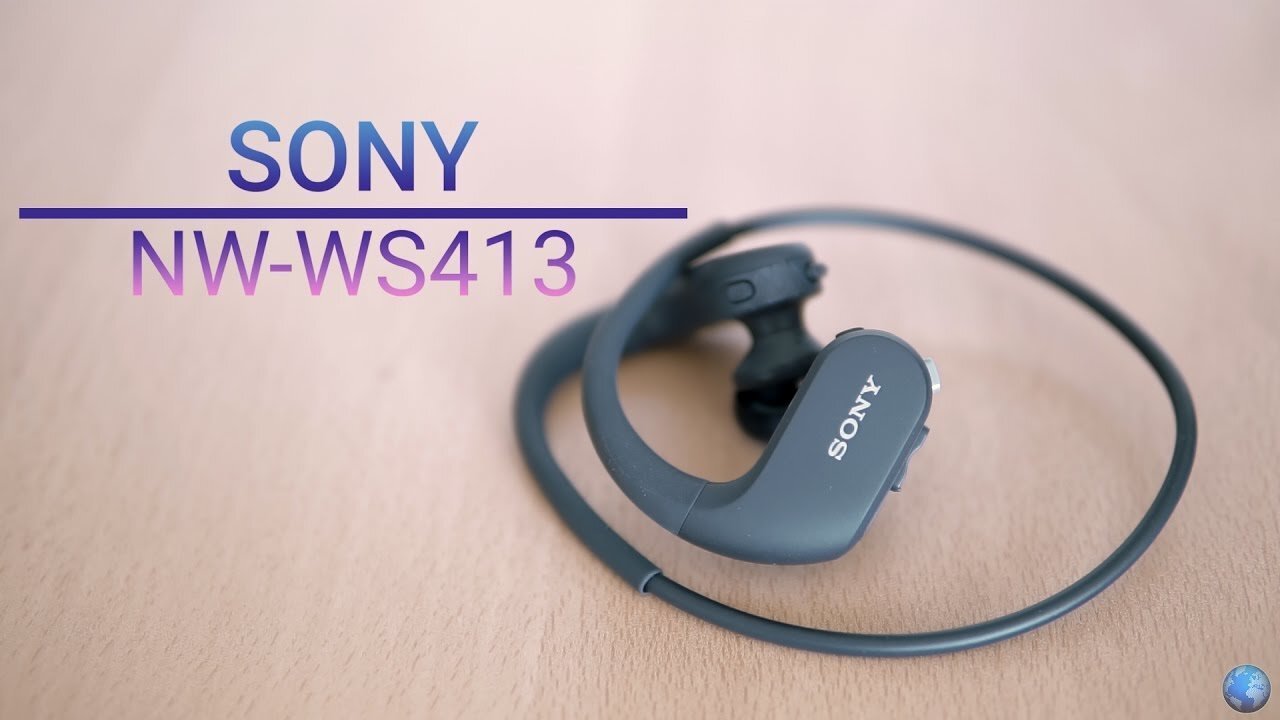 Juhtmevabad kõrvasisesed vee- ja ja tolmukindlad 4GB Sony Walkman® MP3 mängijaga kõrvakalpid, NWWS413B.CEW, must hind ja info | MP3-mängijad, MP4-mängijad | kaup24.ee