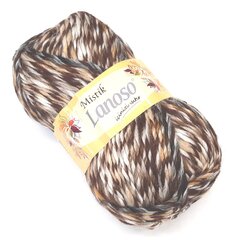 Нитки для вязания Lanoso Mistik 100 г, цвет 726 цена и информация | Принадлежности для вязания | kaup24.ee