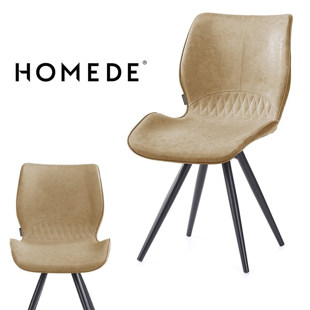 Homede Horsal tool, beeži värvi цена и информация | Söögitoolid, baaritoolid | kaup24.ee