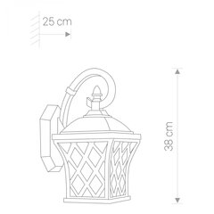 Nowodvorski Lighting настенный светильник Tay 5292 цена и информация | Настенные светильники | kaup24.ee