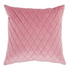 Dekoratiivne padjapüür My Home Velvet, roosa, 45 x 45 cm цена и информация | Декоративные подушки и наволочки | kaup24.ee