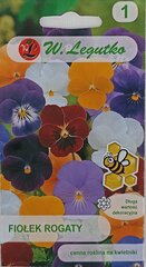 sarviline violetne, segatud цена и информация | Семена цветов | kaup24.ee