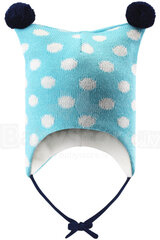Talvemüts Lassie 718679-7520, sinine hind ja info | Imikute mütsid, sallid, kindad | kaup24.ee