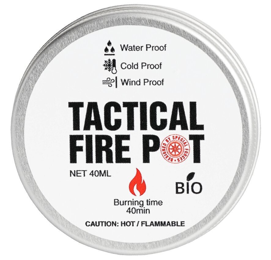 Tactical Fire Pot süütegeel 40ml, Tactical hind ja info | Grillitarvikud ja grillnõud | kaup24.ee