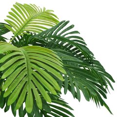 vidaXL kunsttaim, Sago palm lillepotiga, roheline, 160 cm hind ja info | Kunstlilled | kaup24.ee