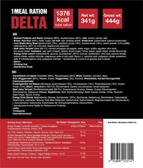 MRE Ratsioon DELTA 1 toidukord 341g hind ja info | Valmistoit | kaup24.ee