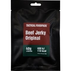 Beef Jerky Original 40g, Tactical Foodpack цена и информация | Готовые блюда | kaup24.ee
