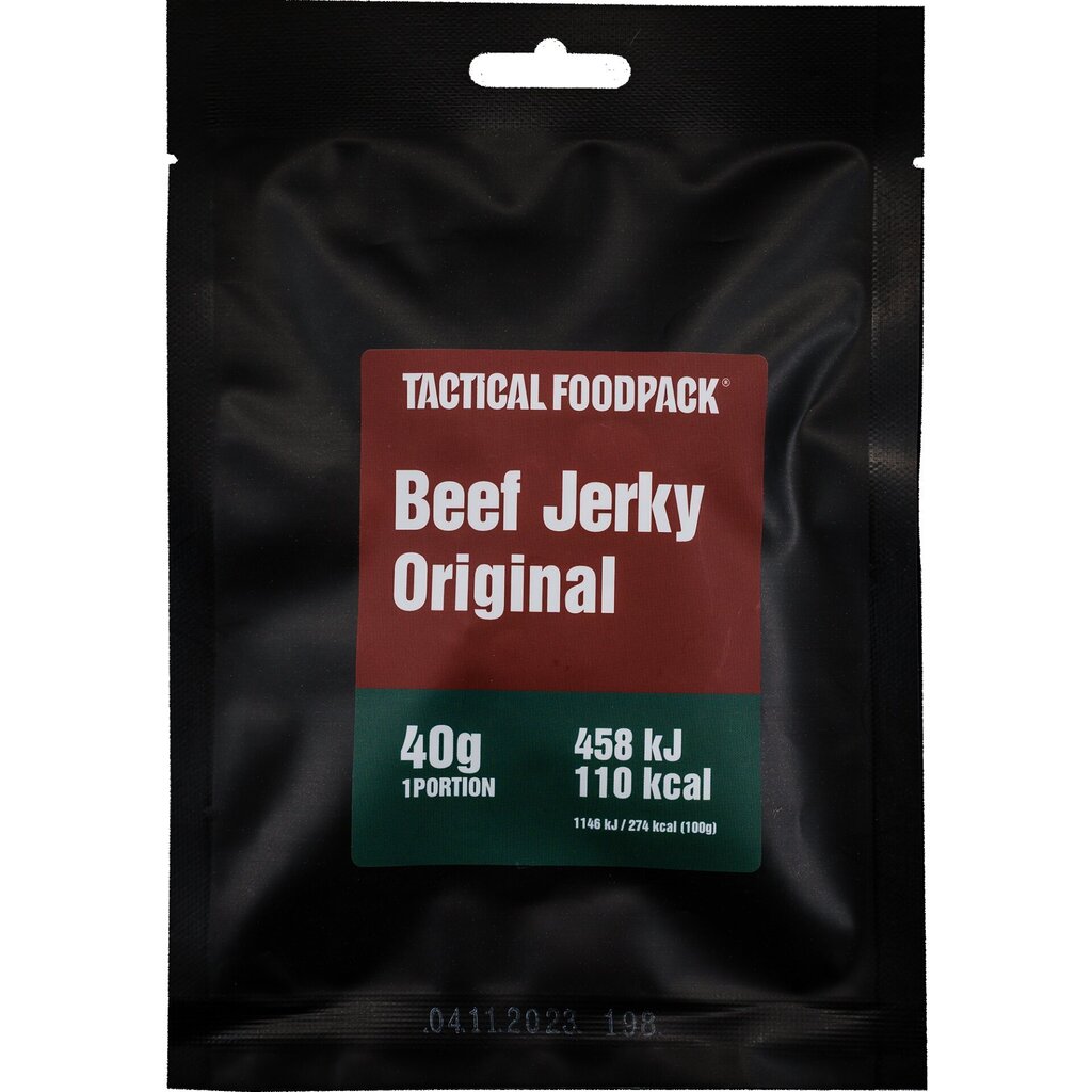 Beef Jerky Original 40g, Tactical Foodpack цена и информация | Valmistoit | kaup24.ee