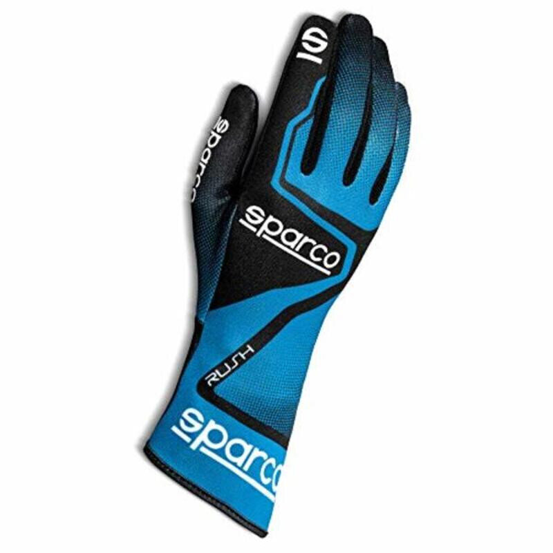 Karting Gloves Sparco RUSH Sinine Suurus 12 цена и информация | Töökindad | kaup24.ee