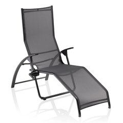 Садовый шезлонг Kettler Tampa Lounger, антрацит цена и информация | Шезлонги | kaup24.ee