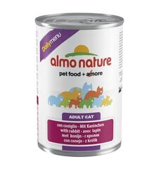 Konserv kassidele ALMO NATURE küülikulihaga, 400g цена и информация | Кошачьи консервы | kaup24.ee