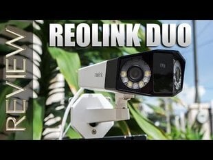 Valvekaamera Reolink Duo PoE IP 2K kahe objektiiviga, isiku ja sõiduki tuvastusega цена и информация | Камеры видеонаблюдения | kaup24.ee