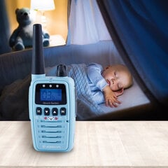 Beebimonitoriga käsiraadiosaatja Albrecht Bambini, 950mAh Li-Ion aku, laualaadijad, 1 kaabliga mikrofon, PAAR цена и информация | Радиостанции, рации | kaup24.ee