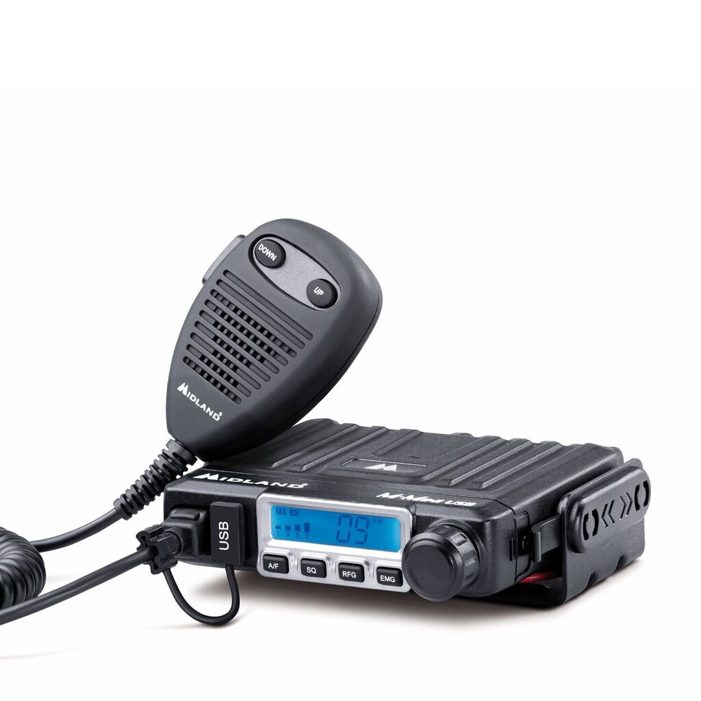 Autoraadiosaatja 27MHz Midland M-Mini USB CB AM/FM цена и информация | Raadiosaatjad | kaup24.ee